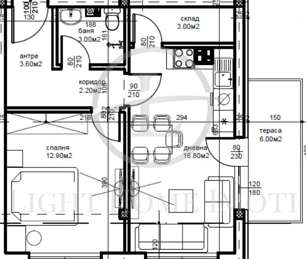 En venta  1 dormitorio Plovdiv , Belomorski , 64 metros cuadrados | 18992017 - imagen [5]