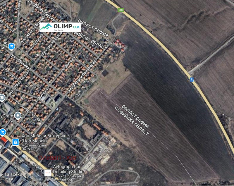 Продава ПАРЦЕЛ, гр. Божурище, област София област