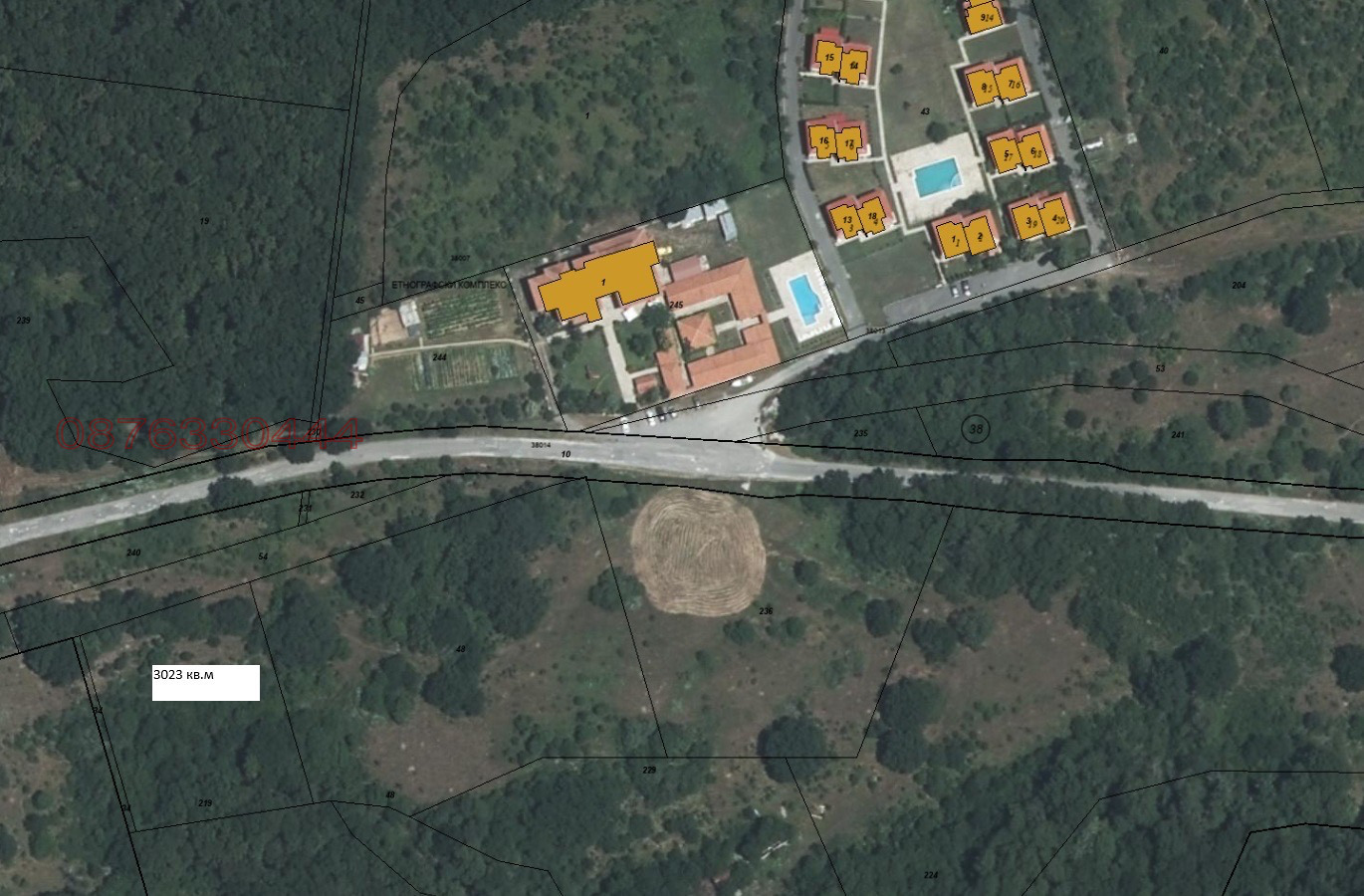 Продава ПАРЦЕЛ, с. Писменово, област Бургас