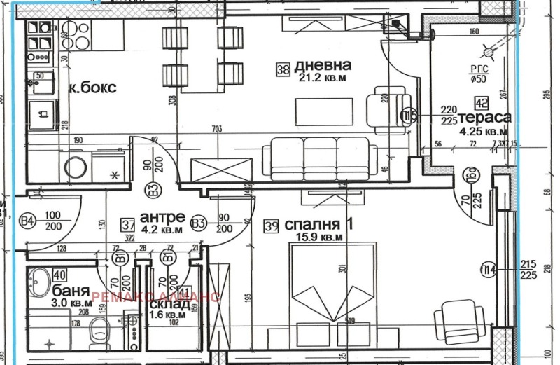Продава 2-СТАЕН в град София, Витоша - 72 кв.м / 169 693 € » 331 890.66 лв., РЕМАКС АЛИАНС