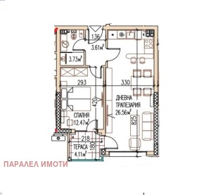 1 bedroom Ostromila, Plovdiv 2