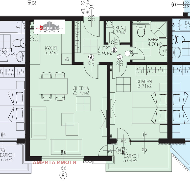 Продава 2-СТАЕН, гр. София, Драгалевци, снимка 2 - Апартаменти - 54340385