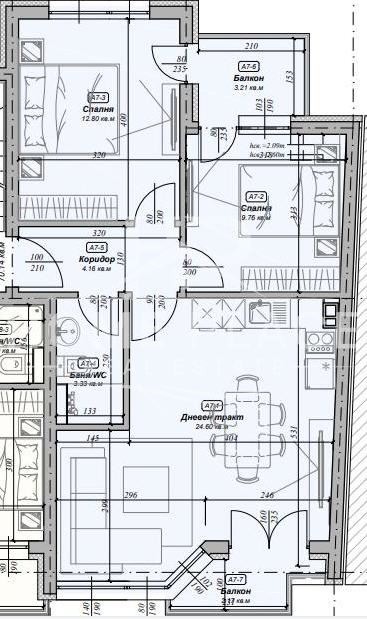 Продава 3-СТАЕН, гр. Варна, Христо Ботев, снимка 4 - Апартаменти - 53767053
