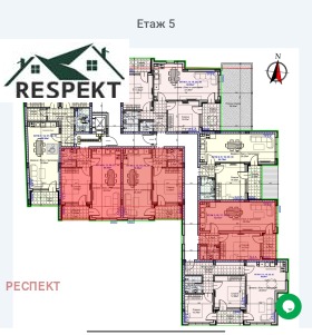 3-стаен град Стара Загора, Железник - център 5