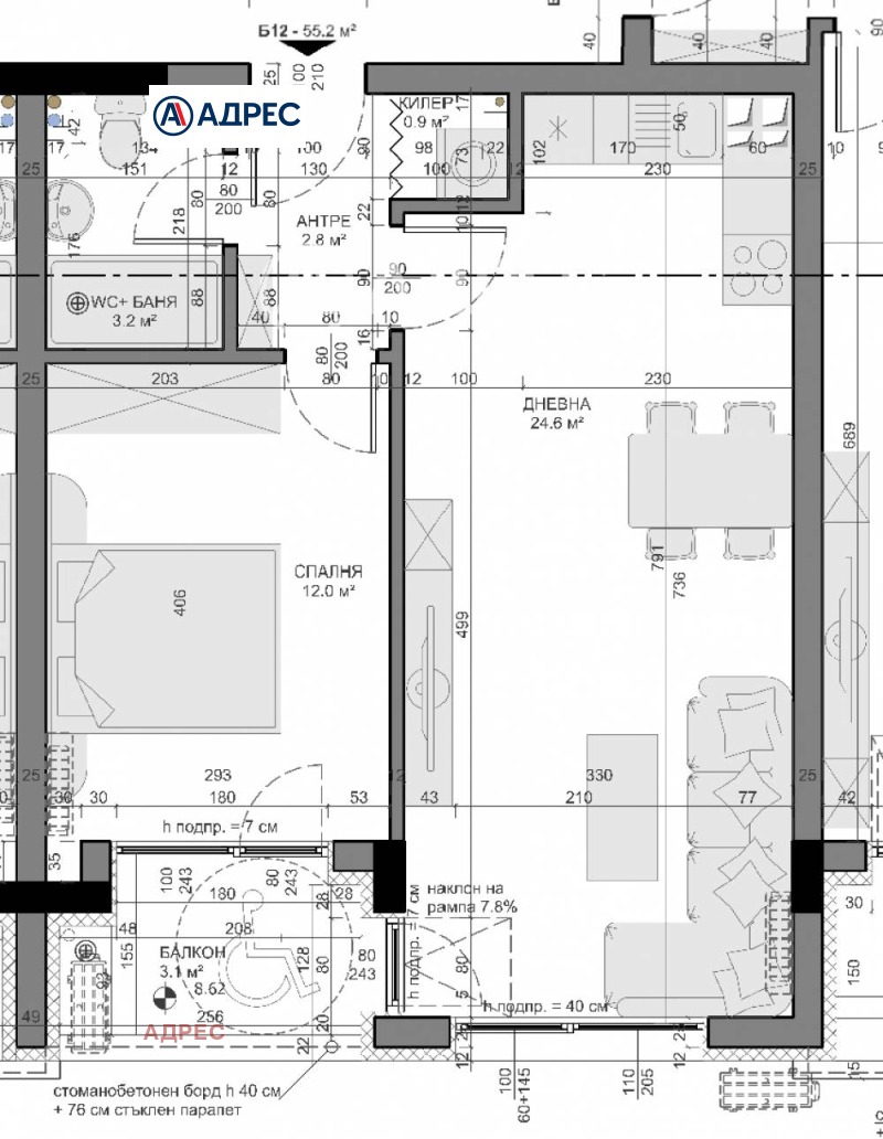 Продава 2-СТАЕН, гр. Варна, Владислав Варненчик 1, снимка 3 - Апартаменти - 52082284