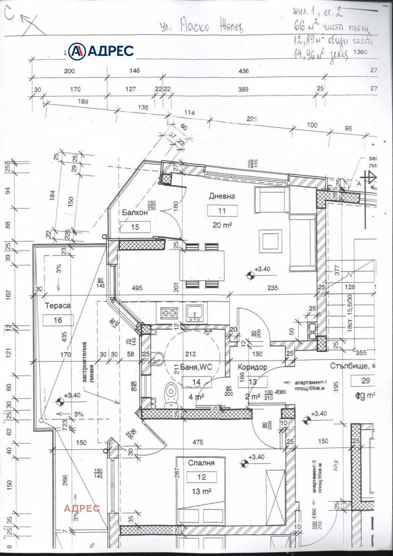 Продава 2-СТАЕН, гр. Варна, Гранд Мол, снимка 2 - Апартаменти - 53112664