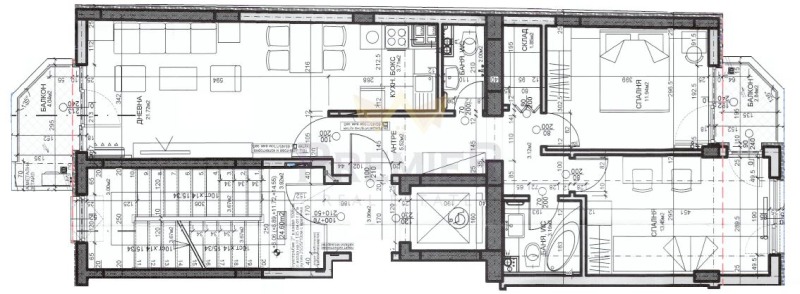 Продава 3-СТАЕН, гр. София, Център, снимка 2 - Апартаменти - 53073442
