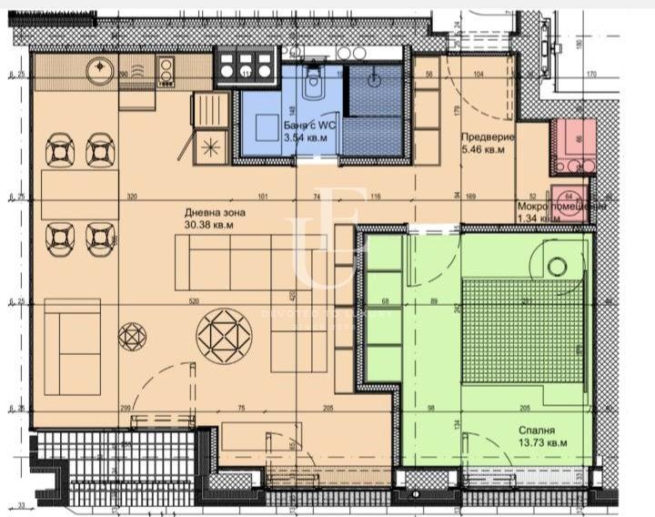 Продава 2-СТАЕН, гр. София, Манастирски ливади, снимка 12 - Aпартаменти - 47191566