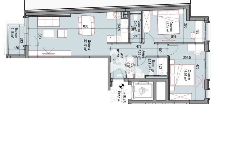 Продава  3-стаен град София , Оборище , 107 кв.м | 87634643 - изображение [5]