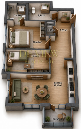3-СТАЕН, 85 m2