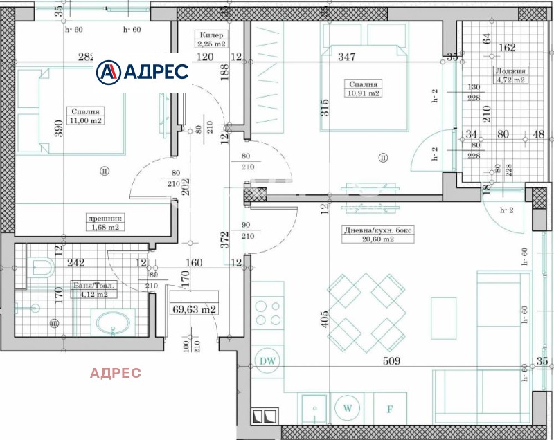 Продава 3-СТАЕН, гр. Варна, Кайсиева градина