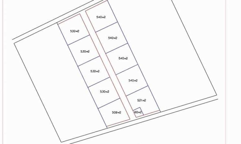 À venda  Trama região Burgas , Pomorie , 540 m² | 10027118