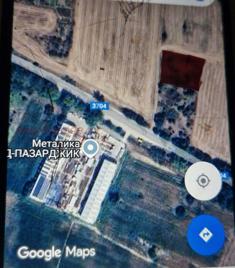 Продава ПАРЦЕЛ, гр. Пазарджик, Устрем