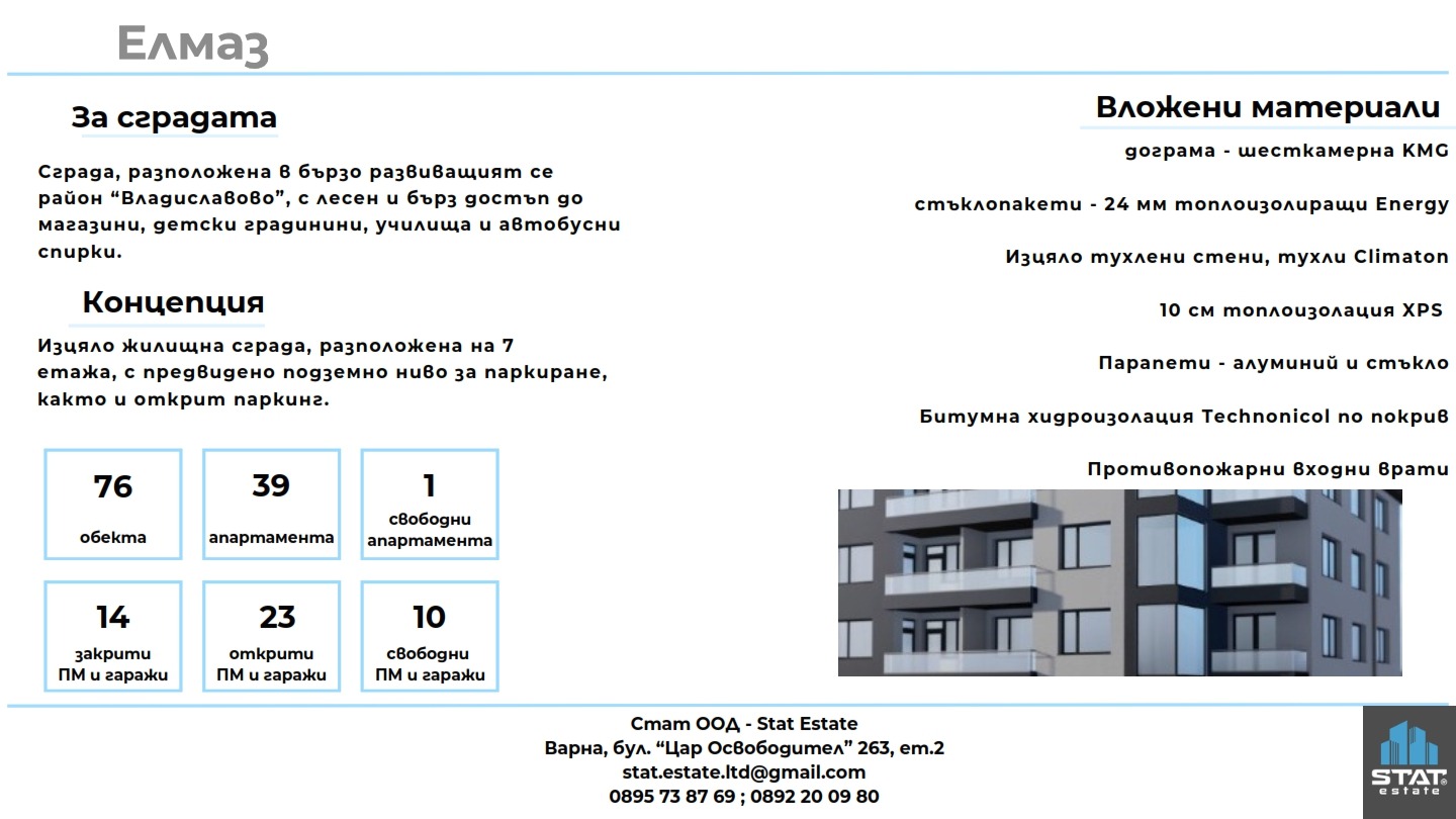 Продава 2-СТАЕН, гр. Варна, Владислав Варненчик 1, снимка 2 - Апартаменти - 52063182