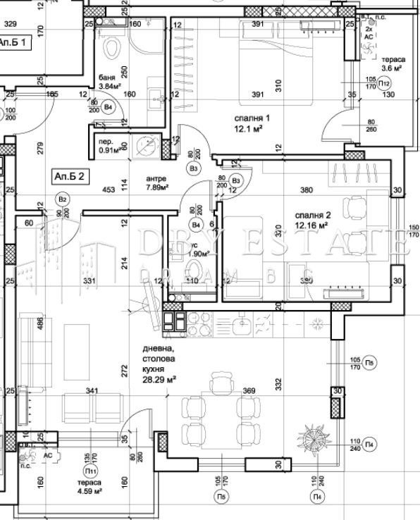 For Sale  2 bedroom Plovdiv , Kyuchuk Parizh , 110 sq.m | 93852959
