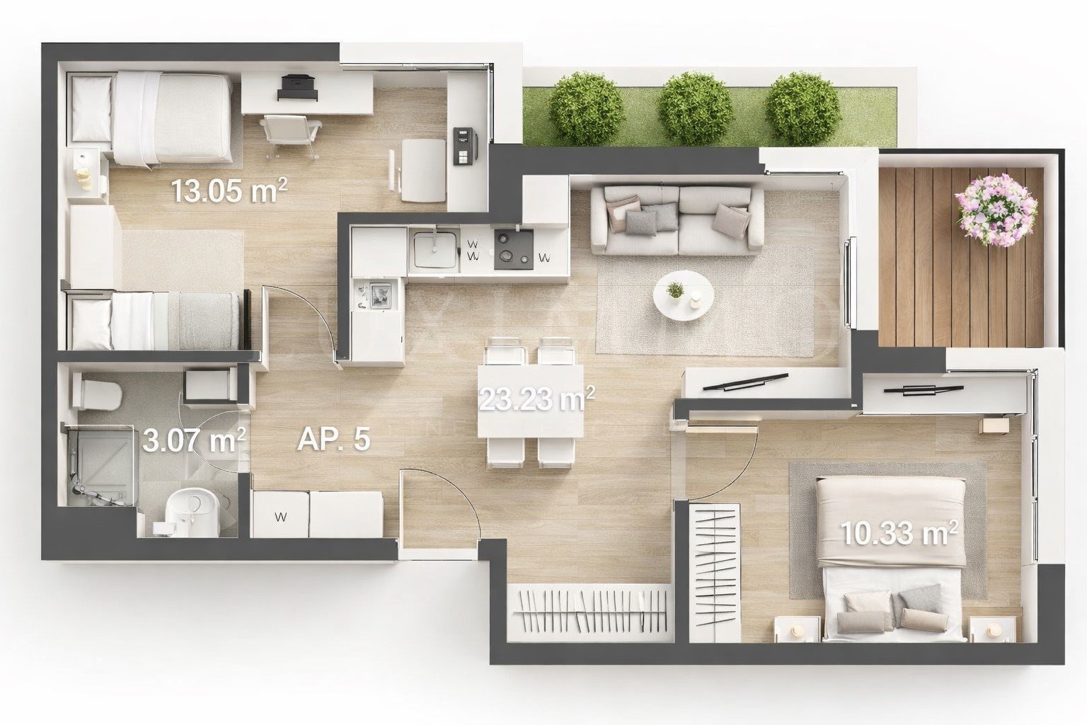 Продава 2-СТАЕН, гр. София, Кръстова вада, снимка 3 - Апартаменти - 51427850
