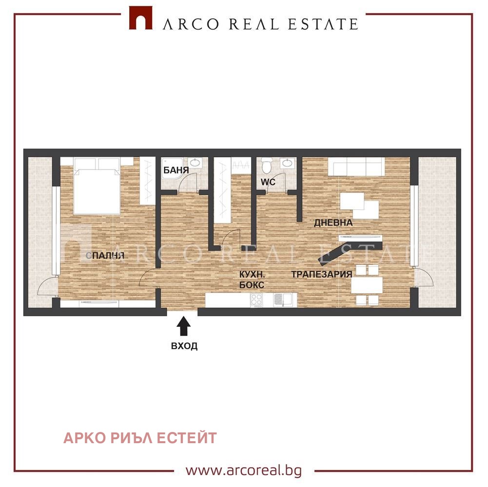 Продава 2-СТАЕН, гр. София, Редута, снимка 3 - Апартаменти - 53777787