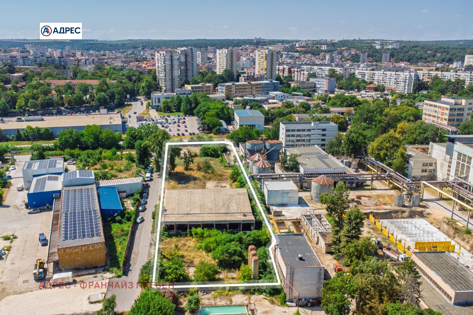 Продава ПАРЦЕЛ, гр. Плевен, Индустриална зона