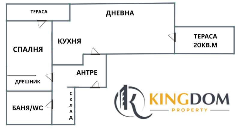Продава 2-СТАЕН, гр. София, Малинова долина, снимка 15 - Апартаменти - 53159284