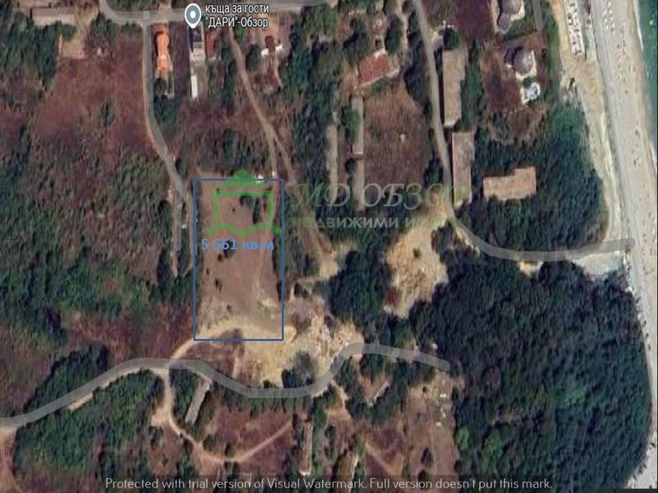 Продава ПАРЦЕЛ, гр. Обзор, област Бургас, снимка 2 - Парцели - 53674202