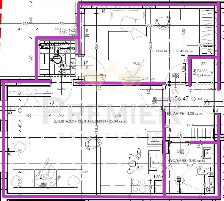 Продава 2-СТАЕН, гр. Варна, Изгрев, снимка 3 - Апартаменти - 52686546