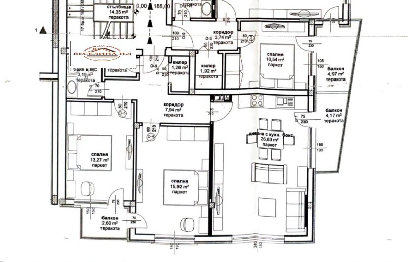 Продава 3-СТАЕН, гр. Варна, Виница