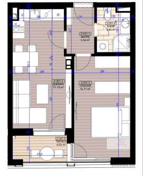 1 dormitorio Mladost 1, Sofia 1