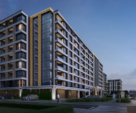 Продава 3-стаен град Бургас Хоризонт - [1] 