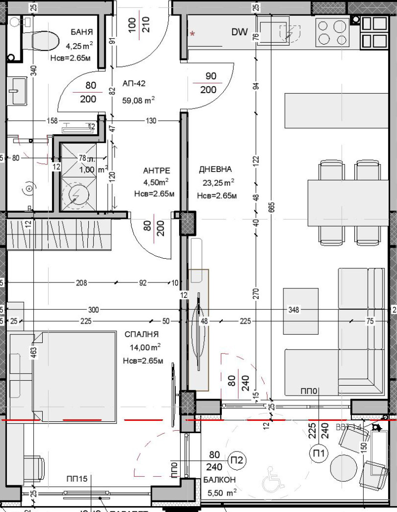 Продава 2-СТАЕН, гр. Пловдив, Остромила, снимка 2 - Апартаменти - 52463545