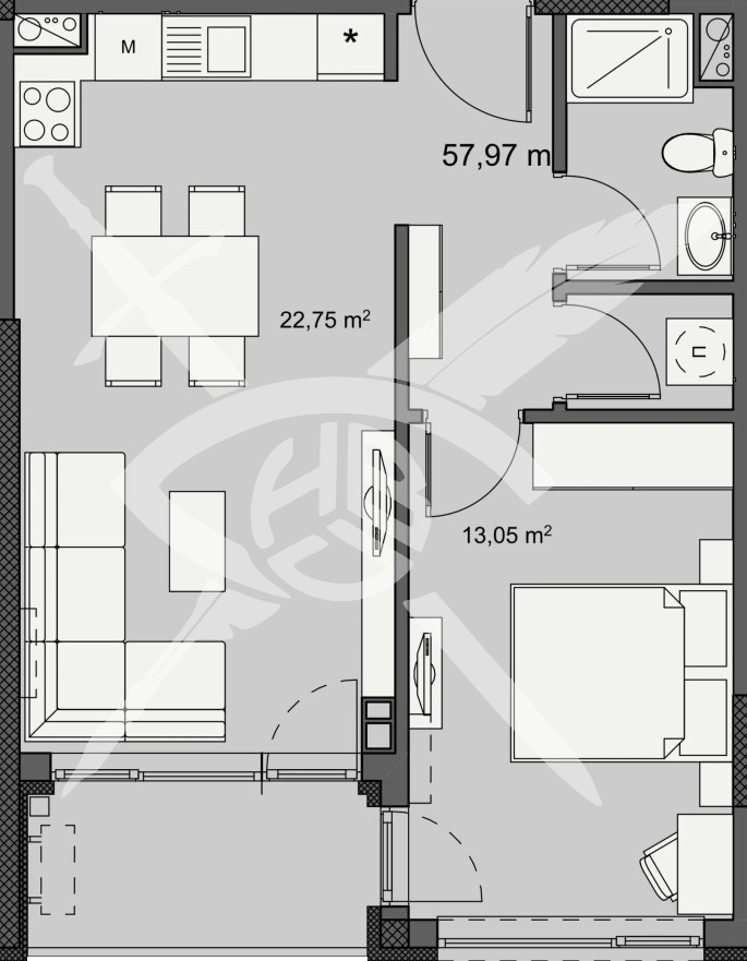 Продава 2-СТАЕН, гр. Бургас, Изгрев