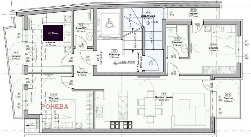 Продава МНОГОСТАЕН, гр. Варна, Цветен квартал, снимка 3 - Aпартаменти - 48127030