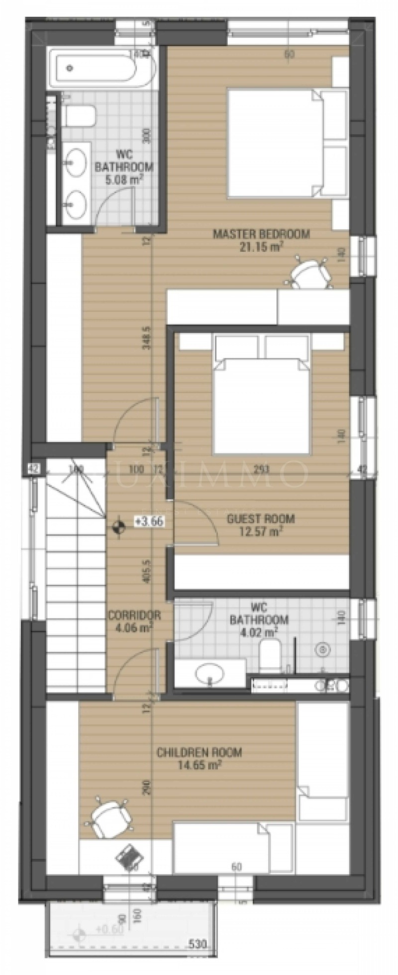 Продава КЪЩА, гр. София, в.з.Малинова долина - Герена, снимка 3 - Къщи - 52539287