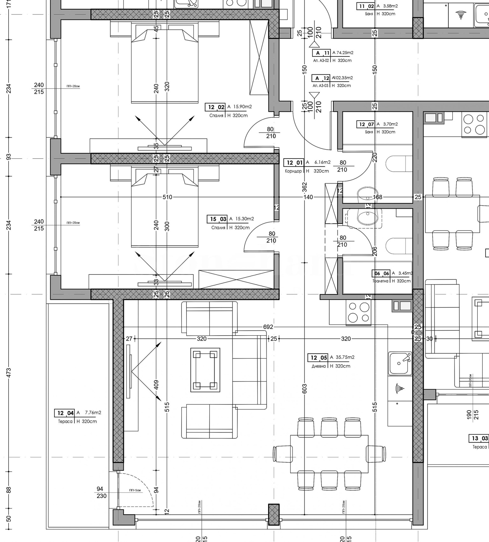Продава 3-СТАЕН, гр. Пловдив, Кършияка, снимка 2 - Апартаменти - 53107659