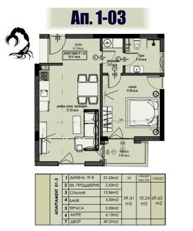 1 dormitorio Velingrad, región Pazardzhik 2