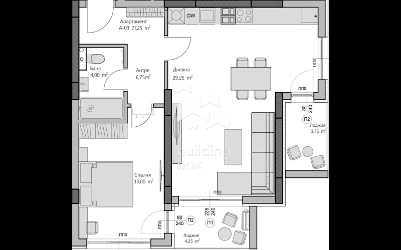 Продава 2-СТАЕН, гр. Пловдив, Христо Смирненски, снимка 2 - Апартаменти - 52707506