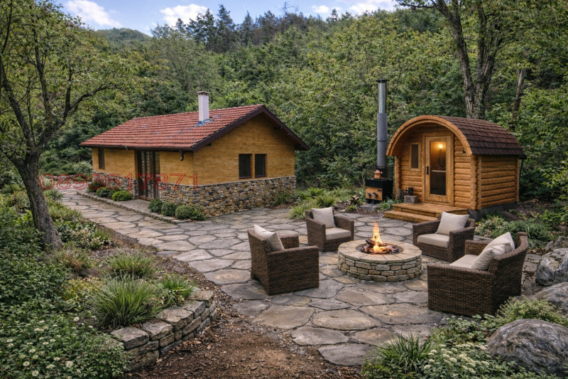 Продава ВИЛА, с. Лъга, област София област, снимка 16 - Вили - 52931484