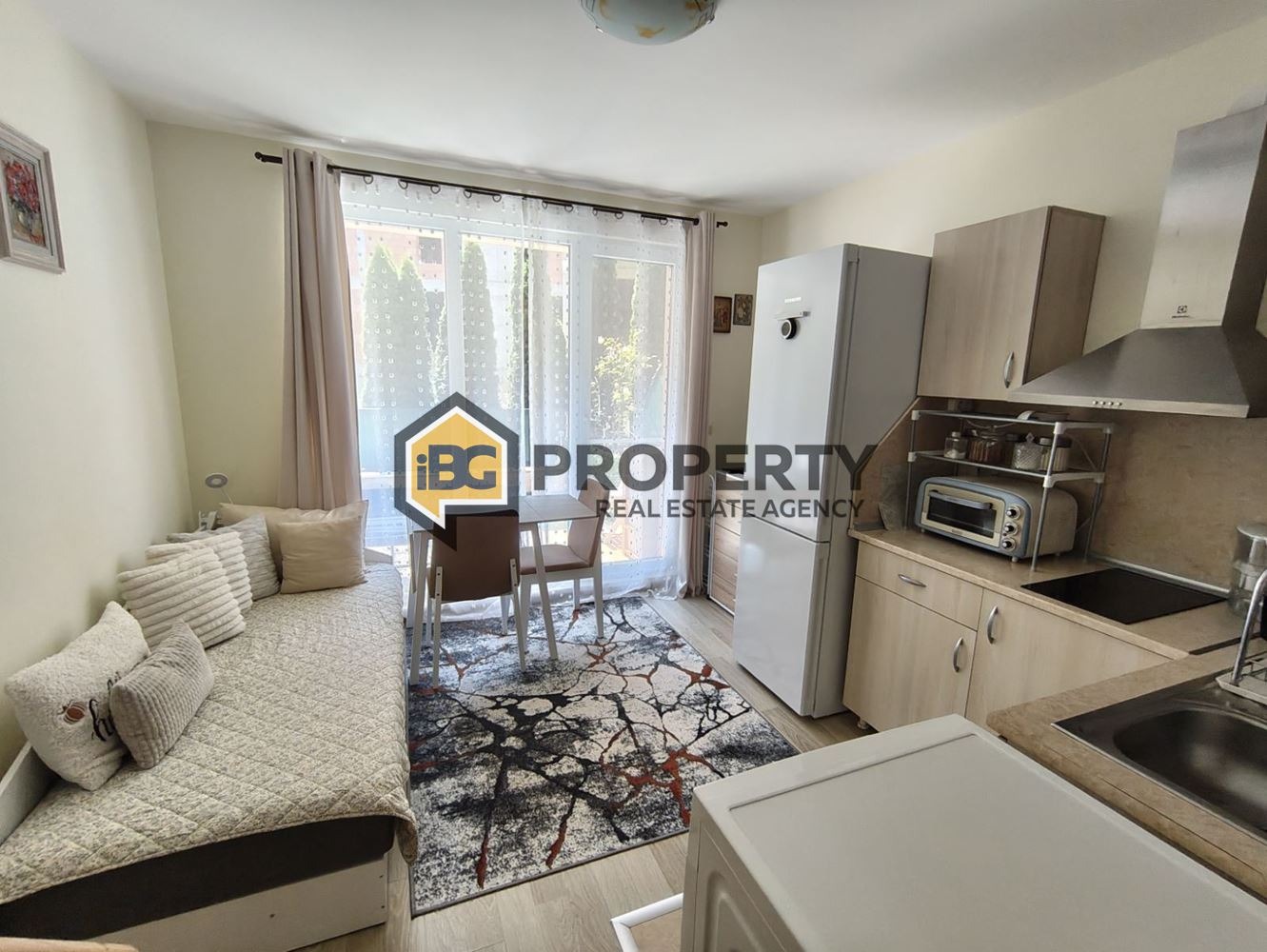 Продава 2-СТАЕН, гр. Бяла, област Варна, снимка 4 - Апартаменти - 55584190