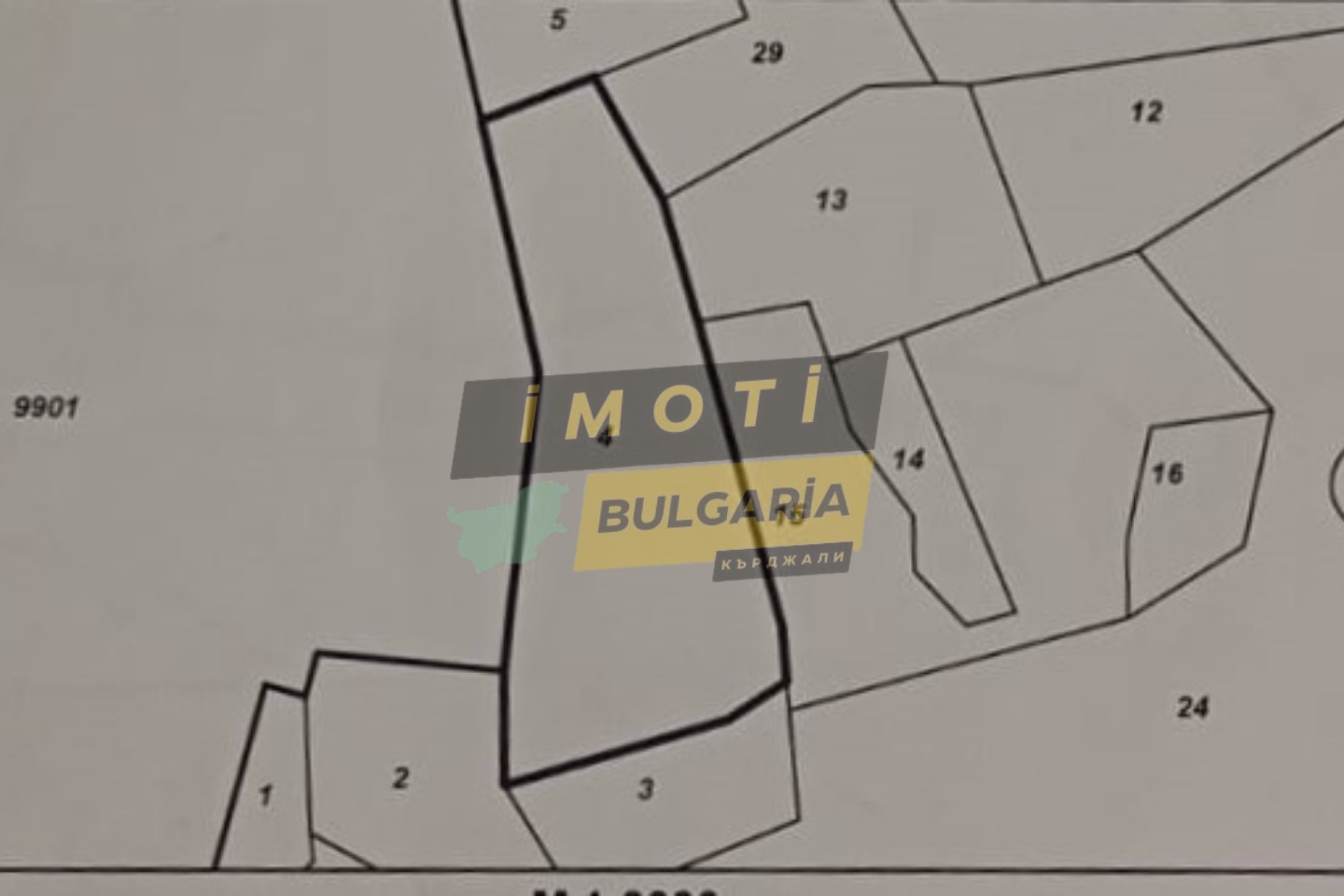 Продава ПАРЦЕЛ, с. Петлино, област Кърджали, снимка 2 - Парцели - 53156503