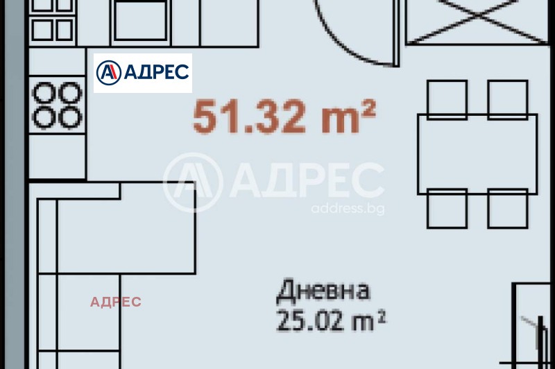 Продава 1-СТАЕН, гр. Варна, к.к. Чайка, снимка 4 - Апартаменти - 53537044
