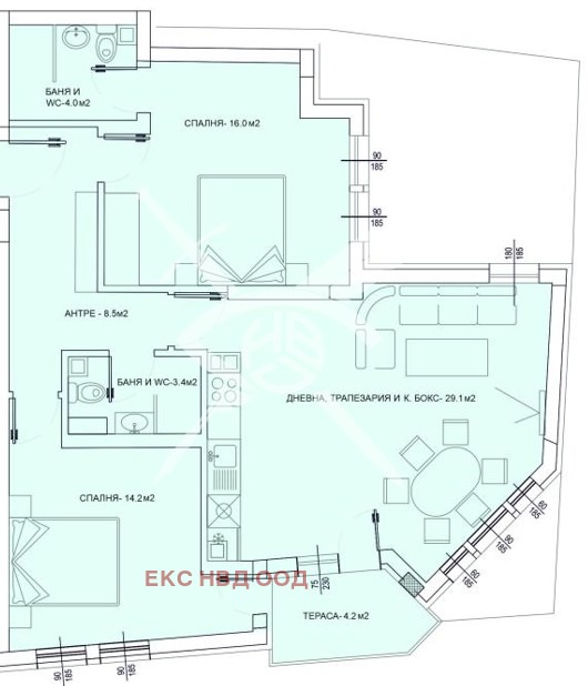 Продава  3-стаен град Пловдив , Център , 114 кв.м | 94472317