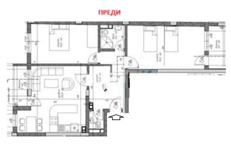 Till salu  2 sovrum Sofia , Studentski grad , 116 kvm | 74645402 - bild [5]