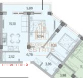 Te koop  2 slaapkamers Varna , m-t Alen mak , 80 m² | 49205598 - afbeelding [2]