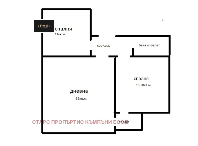 Продава 3-СТАЕН, гр. Варна, Окръжна болница-Генерали, снимка 8 - Aпартаменти - 49087538