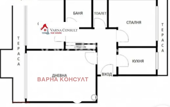 De vânzare  3 dormitoare Varna , Ciaica , 110 mp | 58169421