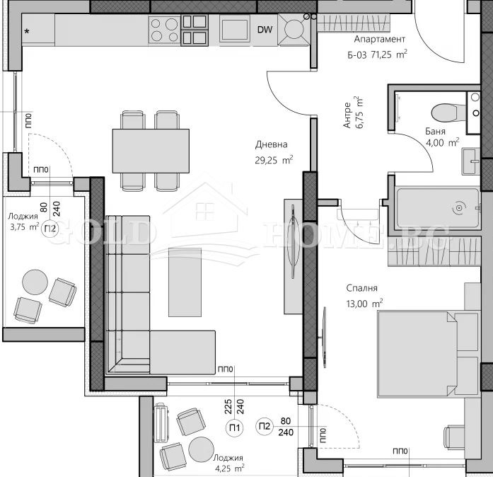 Продава 2-СТАЕН, гр. Пловдив, Христо Смирненски, снимка 4 - Апартаменти - 55823461