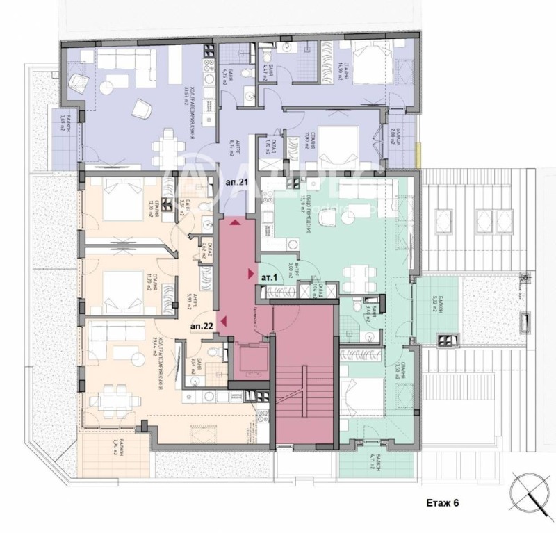 Na prodej  1 ložnice Sofia , Moderno predgradie , 96 m2 | 53906426 - obraz [5]