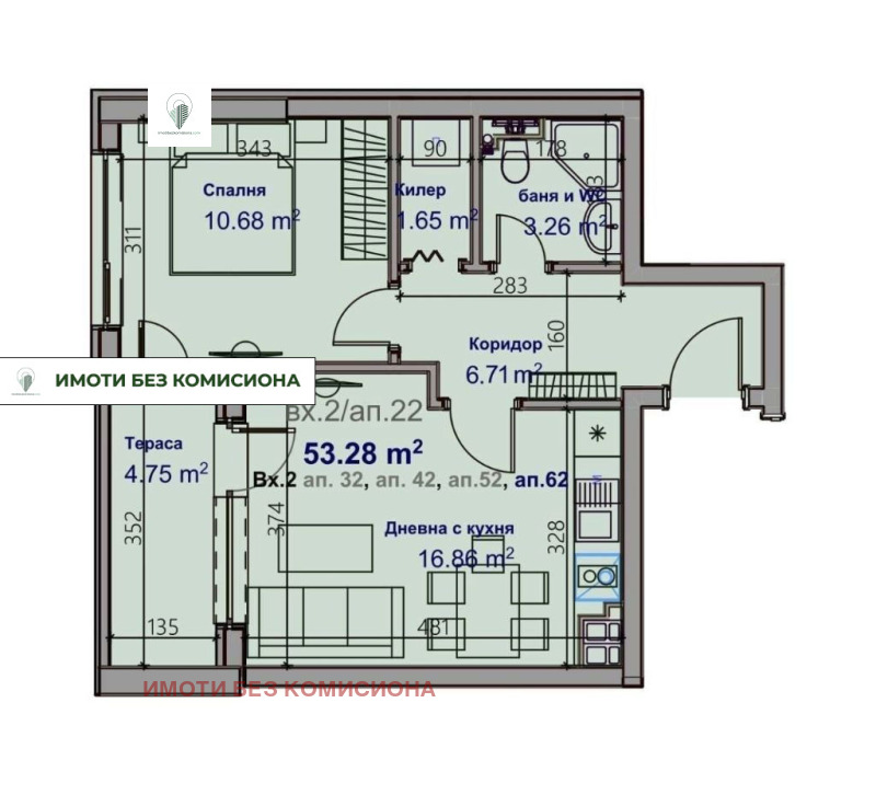 Продава 2-СТАЕН, гр. Варна, Младост 1, снимка 7 - Апартаменти - 53259273