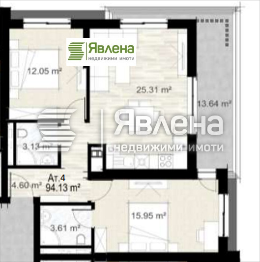 Продава 3-СТАЕН, гр. София, Сердика, снимка 6 - Aпартаменти - 49171328