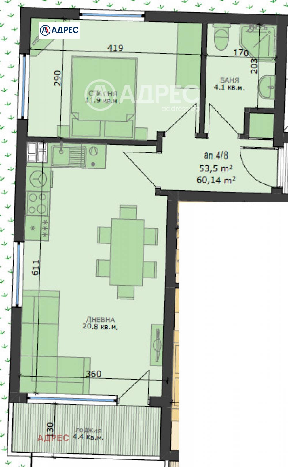 Продава 2-СТАЕН, гр. Варна, Възраждане 4, снимка 4 - Апартаменти - 53901905