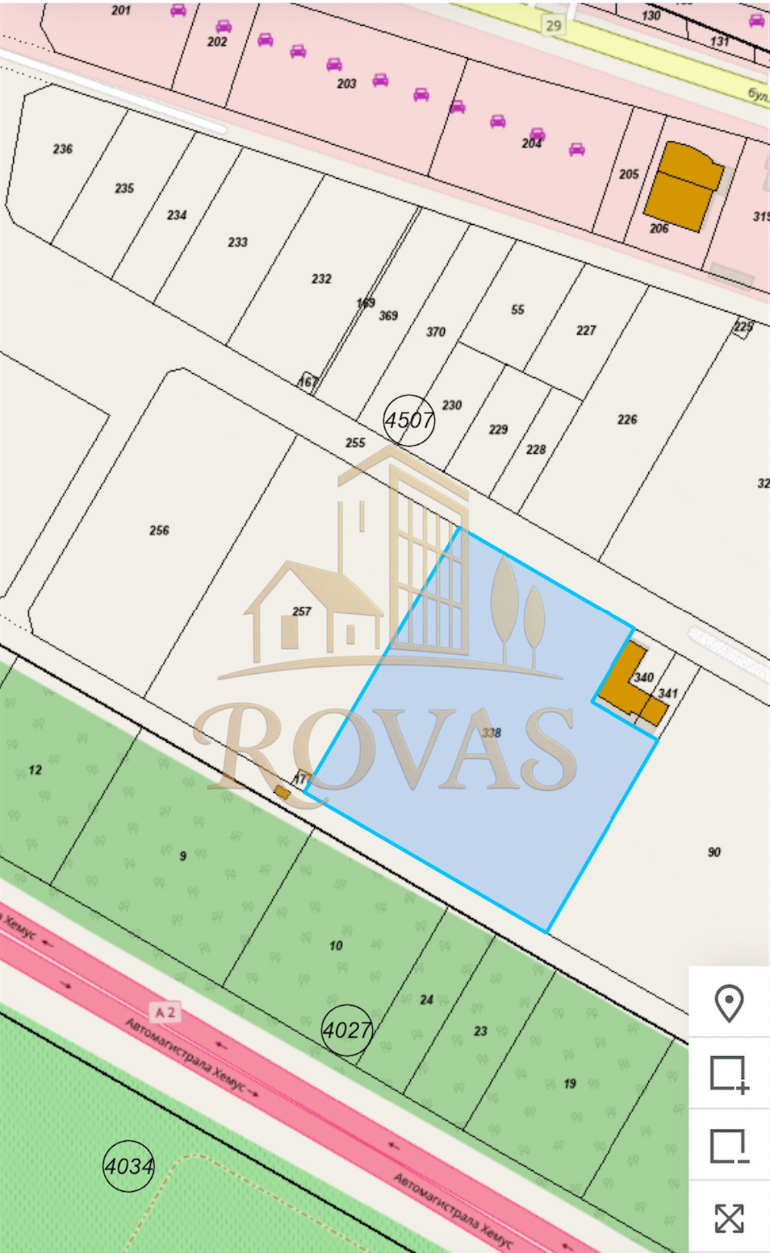 Продава ПАРЦЕЛ, гр. Варна, м-т Атанас Тарла, снимка 4 - Парцели - 54696163